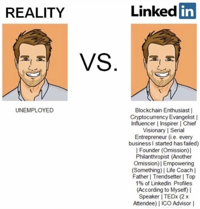 LinkedIn Meme UnEmployed